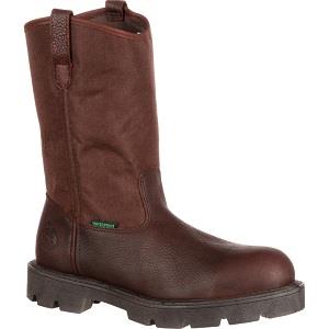 Image of GEORGIA HOMELAND STEEL TOE WELLINGTON ITEM#G111